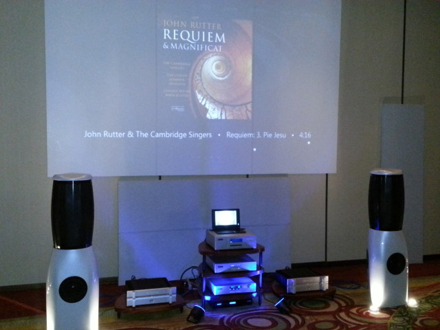 Muraudio's omni-directional electrostatic/hybrid speakers