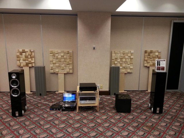 bc acoustique's laptop-driven system