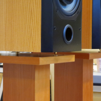 Devine's big Reference Monitor on its' three small spikes